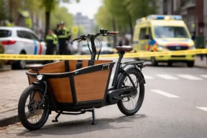 Fabrikant van elektrische bakfiets vrijgesproken na ongeluk