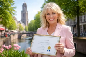 Tineke Schouten ontvangt erkenning voor inzet Utregse dialect