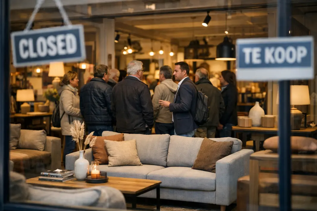 Veel belangstelling voor mogelijke doorstart van failliete woonwinkel
