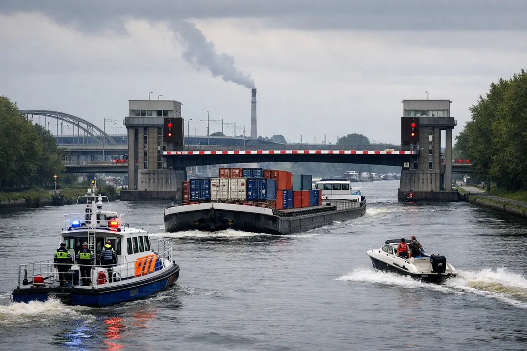 Vrees voor toename ongelukken op Amsterdam-Rijnkanaal na afsluiting Oudegracht