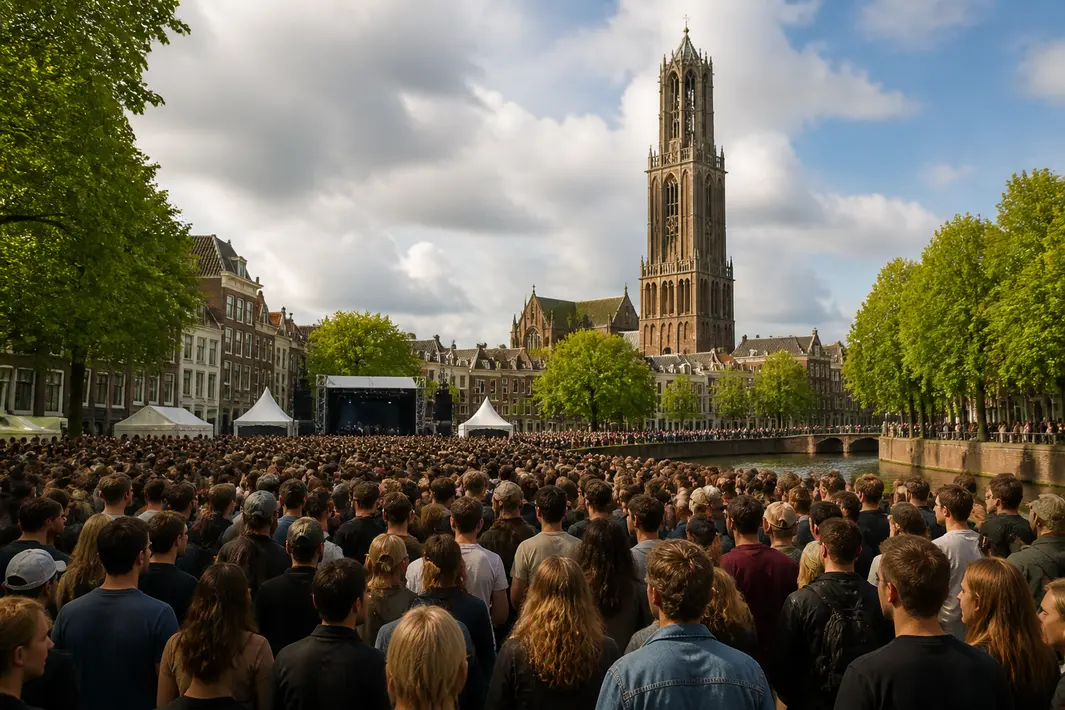 Bevrijdingsfestival in Utrecht bereikt maximale capaciteit