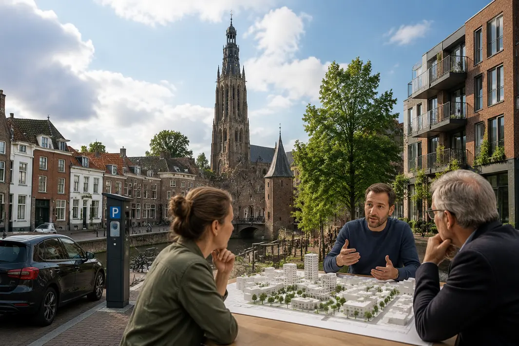 Discussie over betaald parkeren in Amersfoort door impact op woningbouw en leefbaarheid