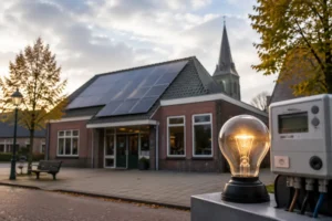 Dorpshuizen zien stijgende elektriciteitskosten door einde salderingsregeling