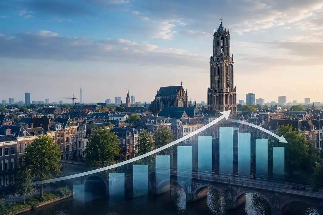 Economische groei in Utrecht zet door, maar vertraagt