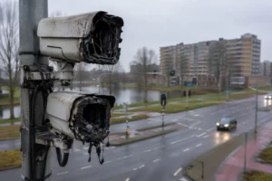 Explosie verwoest twee gemeentelijke camera's in Overvecht