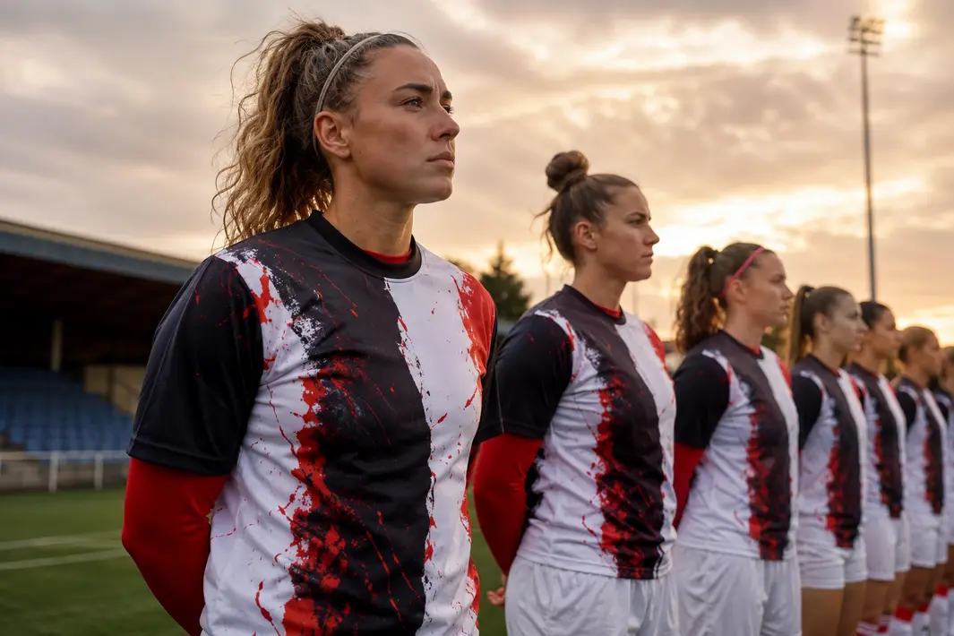 FC Utrecht Vrouwen uiten protest met speciale shirts tijdens laatste uitwedstrijd