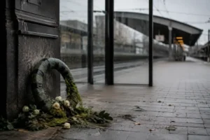 Herdenkingskransen op diverse treinstations vernield en gestolen