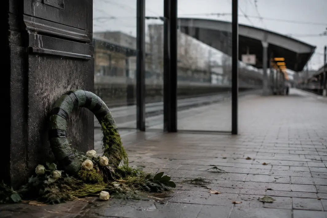 Herdenkingskransen op diverse treinstations vernield en gestolen