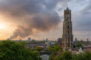 Meldingen van rookontwikkeling en brand in Utrecht op dinsdag 19 mei