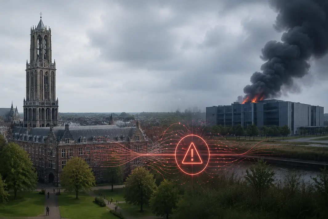 Systeemproblemen op Universiteit Utrecht door brand in datacenter Almere