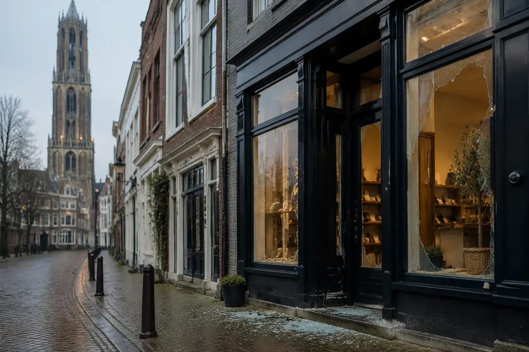 Tweede Inbraak in Winkel aan Oudkerkhof Utrecht in Een Jaar Tijd