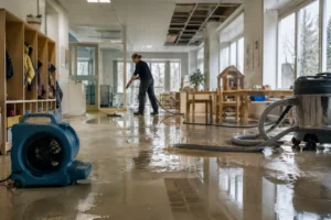 Waterschade veroorzaakt grote schoonmaak in school en kinderdagverblijf in Amersfoort