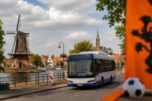 Busroutes tijdelijk aangepast tijdens WK-wedstrijden Oranje in Bunschoten