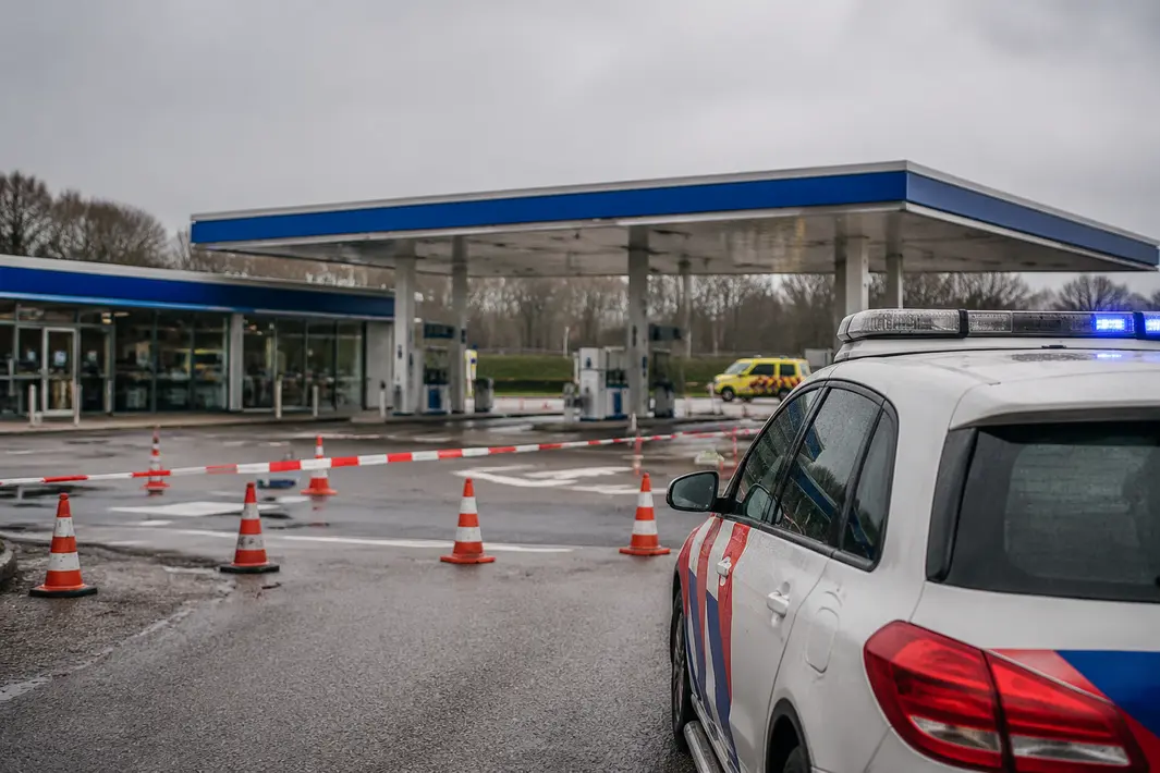 Politieactie leidt tot volledige afsluiting tankstation langs A27 bij Nieuwegein