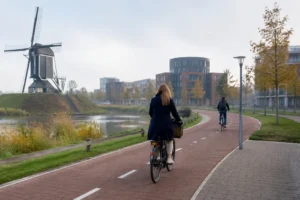 Proef met snelheidslimiet op fietspad bij Houten Castellum van start