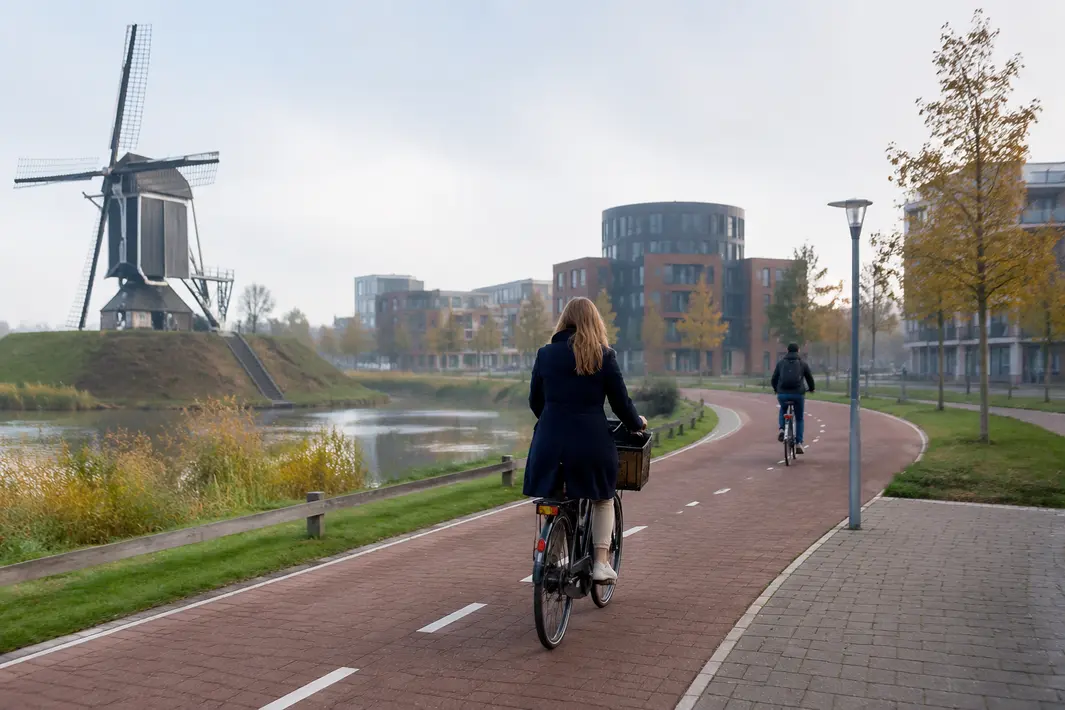 Proef met snelheidslimiet op fietspad bij Houten Castellum van start