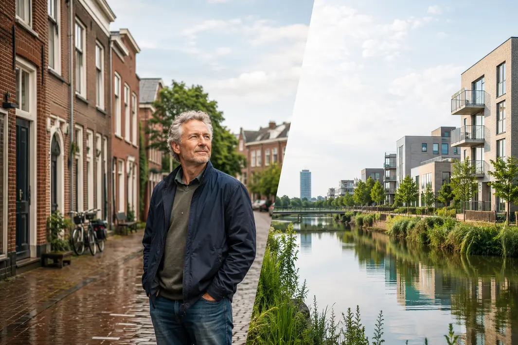 Woonervaringen van Willem in volksbuurt en nieuwbouwwijk Leidsche Rijn
