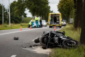 Motorrijder raakt ernstig gewond bij ongeluk in Bunnik