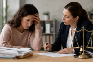 Juridische hulp voor vrouwen onder druk door financiële problemen